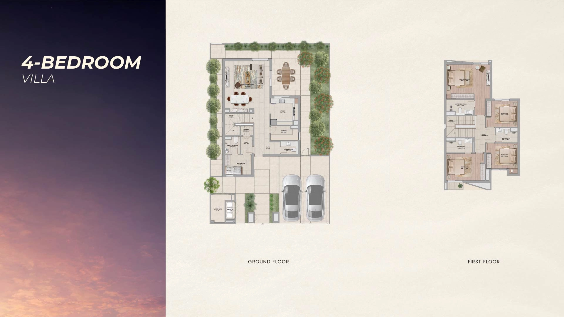 4 Bedroom Villas
